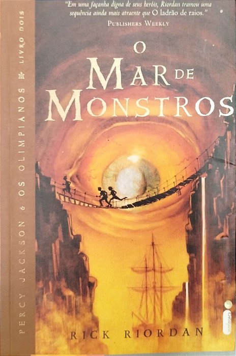Livro o Mar de Monstros - Percy Jackson e os Olimpianos Livro Dois Autor Riordan, Rick (2009) [seminovo]