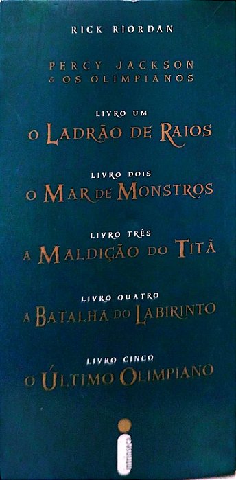 Livro Box Percy Jackson e os Olimpianos - 5 Volumes Autor Riordan, Rick [usado]