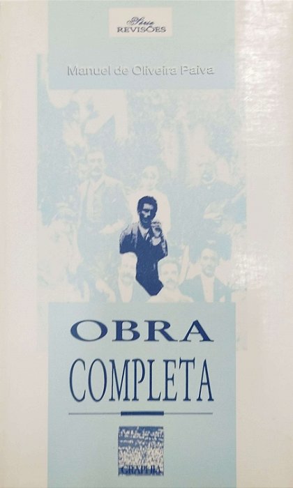 Livro Obra Completa Autor Paiva, Manuel de Oliveira (1993) [usado]