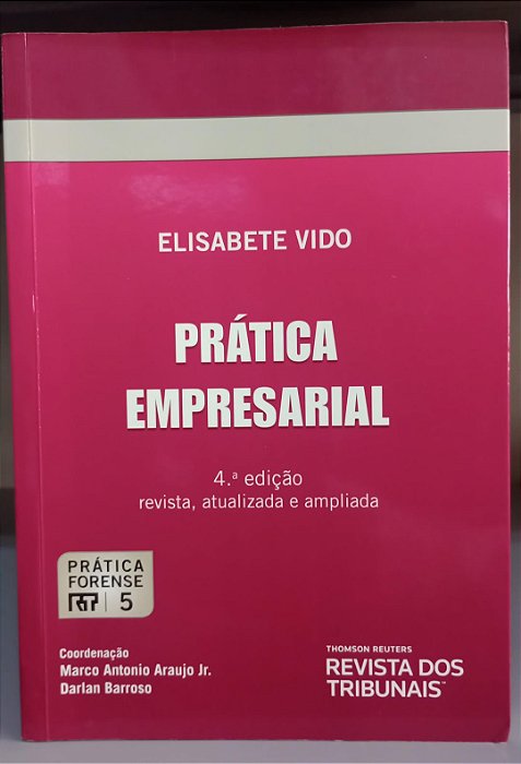 Livro Prática Empresarial Autor Vido, Elisabete (2013) [seminovo]