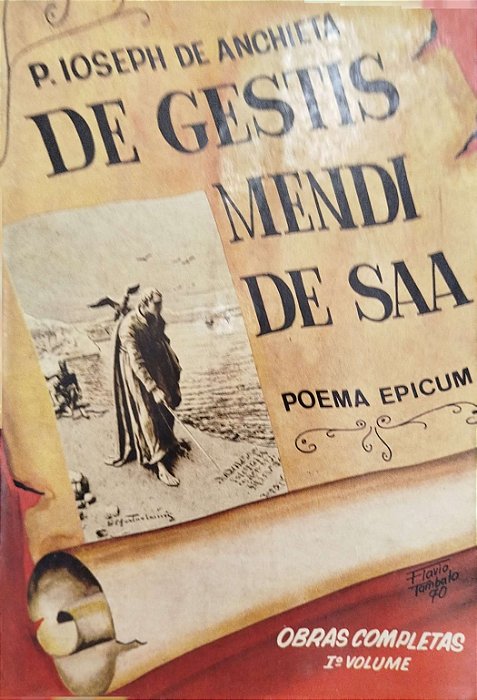 Livro de Gestis Mendi de Saa Autor Anchieta, P. Ioseph de (1970) [usado]