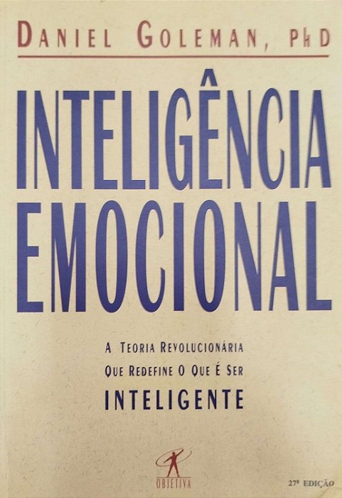 Livro Inteligência Emocional Autor Goleman, Daniel [seminovo]