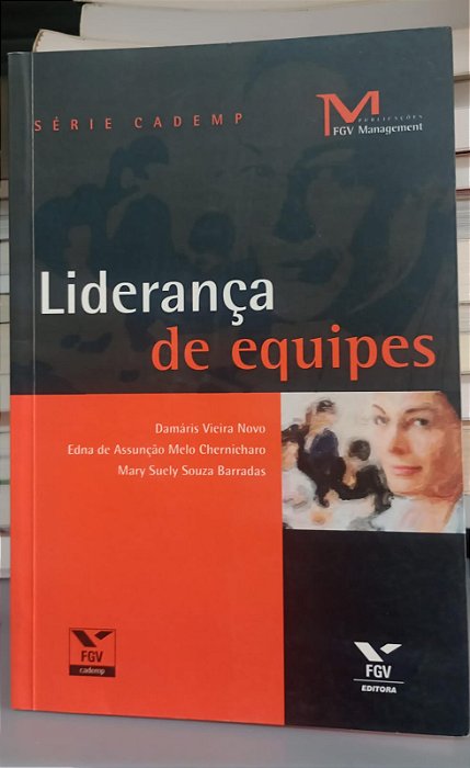 Livro Liderança de Equipes - Série Cademp Autor Novo, Damáris Vieira (2008) [seminovo]
