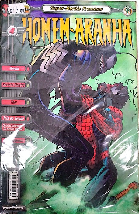 Gibi Super-heróis Premium: Homem-aranha #4 Autor (2000) [usado]
