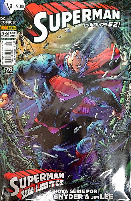 Gibi Superman #22 - os Novos 52! Autor (2014) [usado]