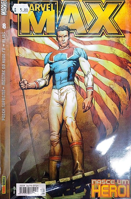 Gibi Marvel Max #8 Autor (2004) [usado]