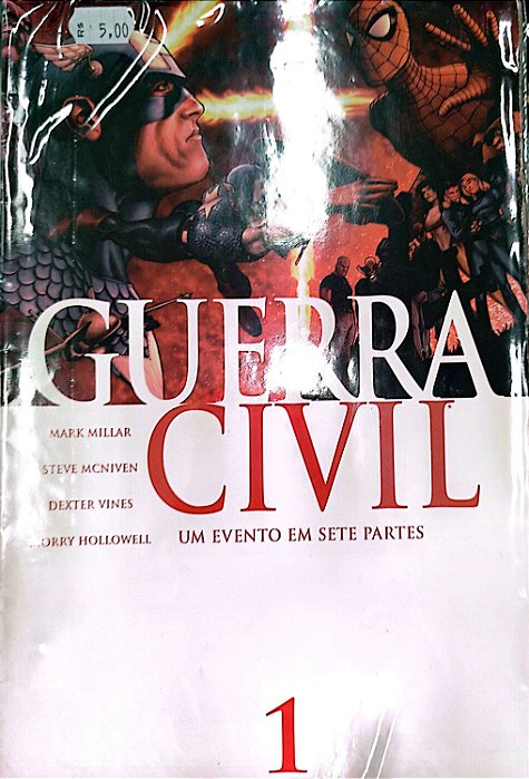 Gibi Guerra Civil #1 Autor (2007) [usado]