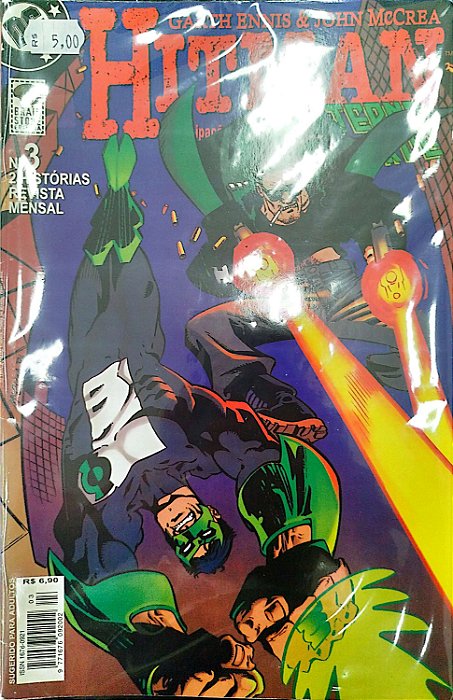 Gibi Hitman #3 Autor Garth Ennis & John Mccrea (2002) [usado]