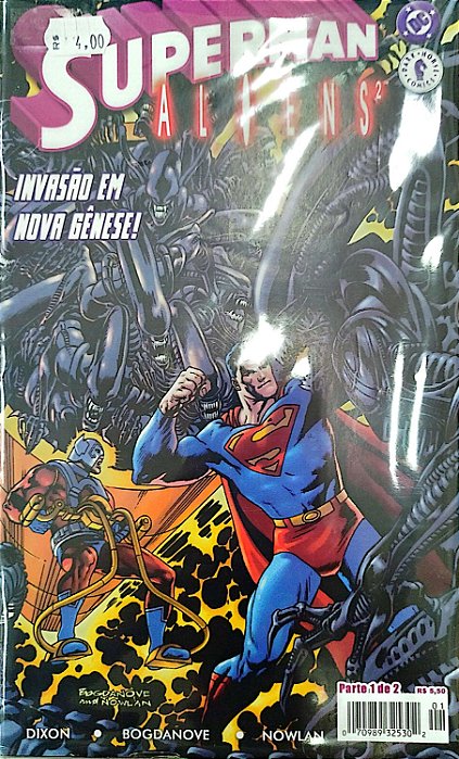 Gibi Superman X Aliens 2 #1 Autor (2004) [usado]