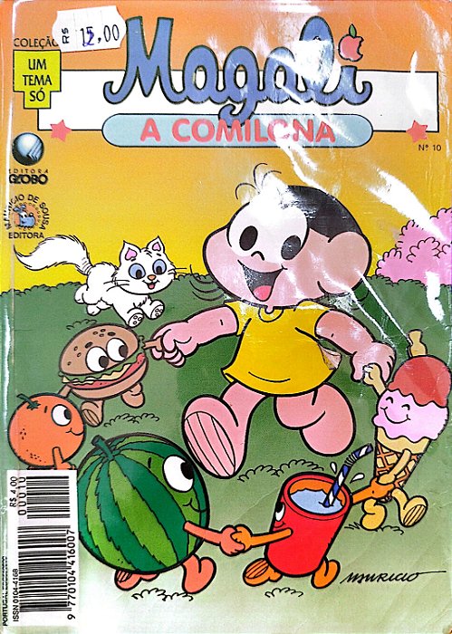 Gibi Magali: a Comilona - Coleção um Tema Só #10 Autor (1995) [usado]