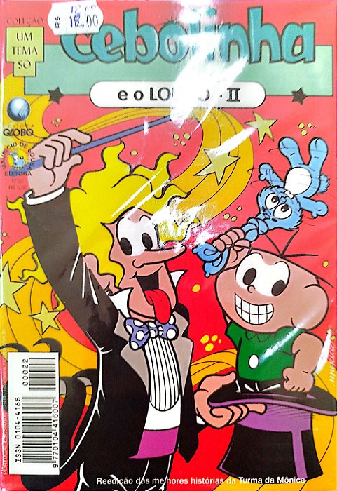 Gibi Cebolinha e o Louco Ii - Coleção um Tema Só #22 Autor (1999) [usado]