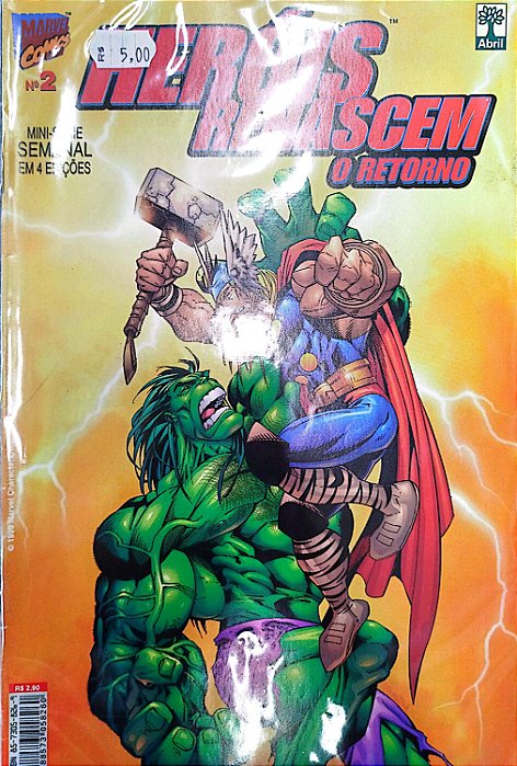 Gibi Heróis Renascem o Retorno #2 Autor (1999) [usado]