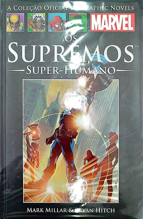 Gibi a Coleção Oficial de Graphic Novels Marvel # 28 os Supremos Autor Mark Millar & Bryan Hitch (2013) [seminovo]