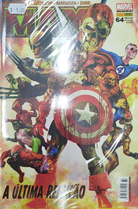 Gibi Marvel Max #64 Autor (2008) [usado]