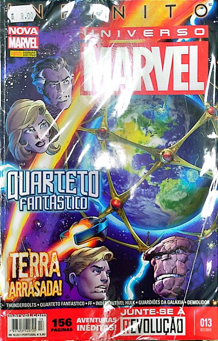 Livro Universo Marvel #13 - Nova Marvel Autor (2014) [usado]