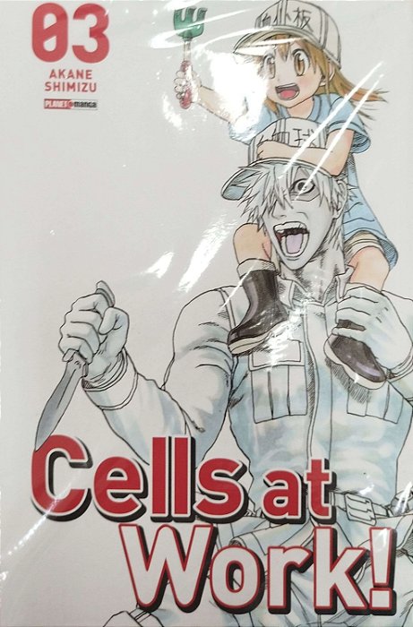 Gibi Cells At Work #3 Autor (2022) [seminovo]