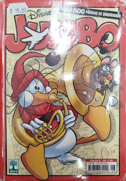 Gibi Disney Jumbo #8 Autor (2014) [usado]