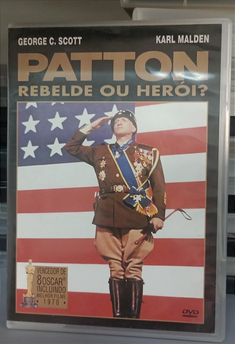 Dvd Patton: Rebelde ou Herói ? Editora Franklin J. Schaffner [usado]