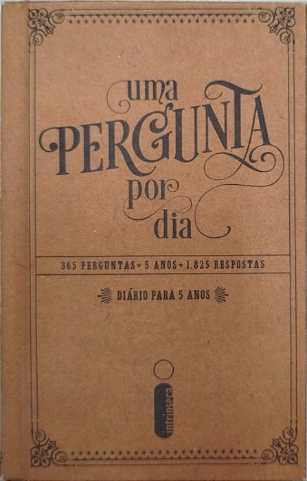 Livro Uma Pergunta por Dia Autor Desconhecido (2015) [seminovo]