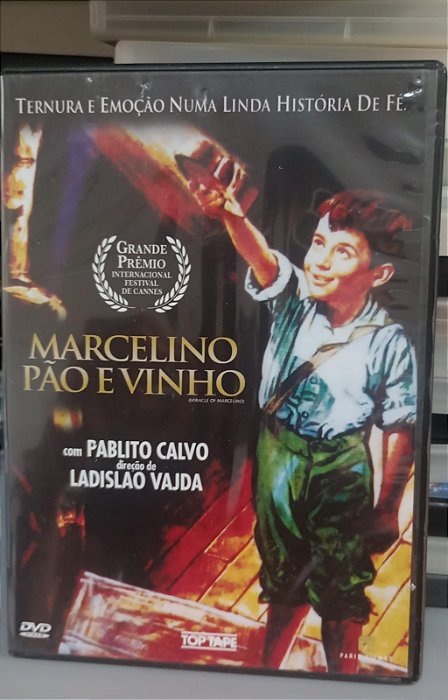Dvd Marcelino Pão e Vinho Editora Ladislao Vajda [usado]