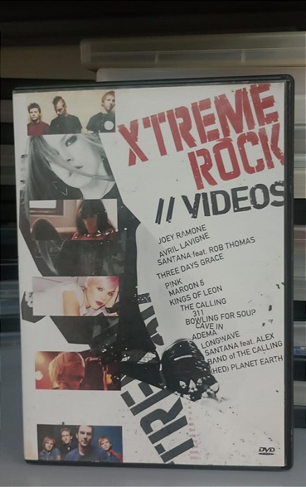 Dvd Xtreme Rock Videos Editora Suzana Queiroz [usado]