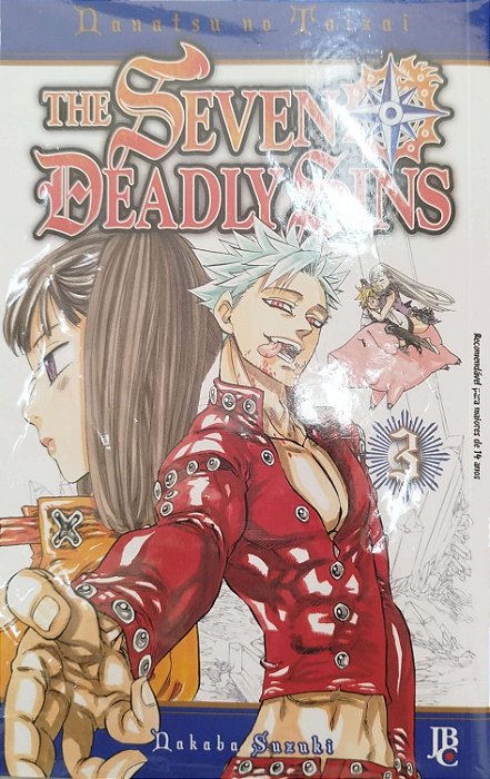 Gibi The Seven Deadly Sins #3 Autor (2015) [seminovo]