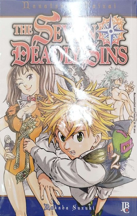 Gibi The Seven Deadly Sins #2 Autor Nakaba Suzuki (2015) [seminovo]