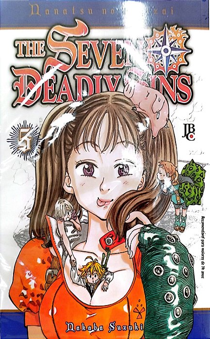 Gibi The Seven Deadly Sins #5 Autor Nakaba Suzuki (2015) [seminovo]