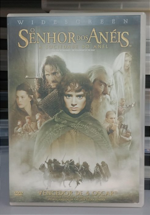 Dvd Sociedade do Anel - Senhor dos Anéis Editora Peter Jackson [usado]