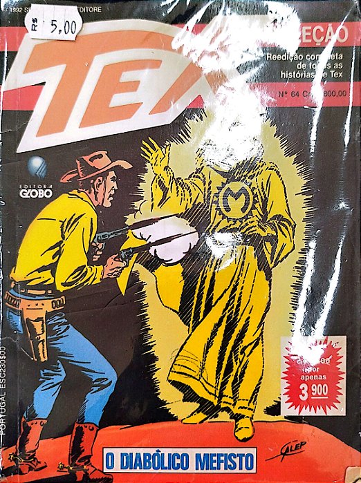 Gibi Tex Coleção #64 Autor (1992) [usado]