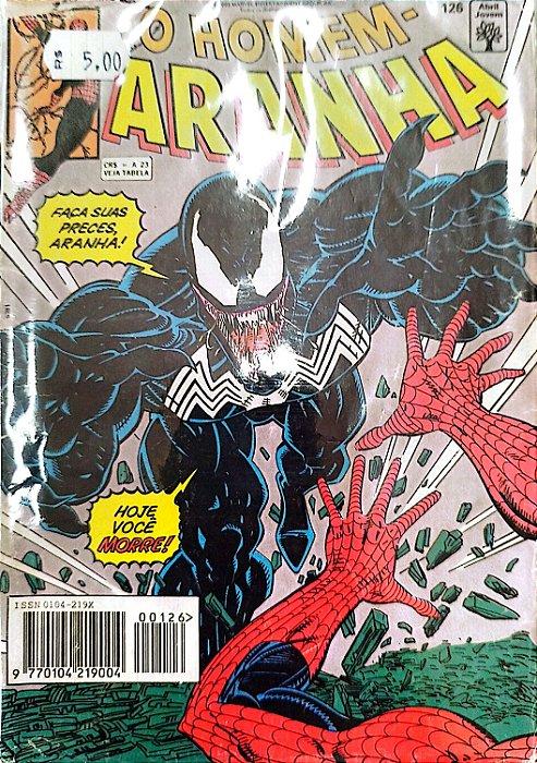 Gibi o Homem-aranha #126 Autor (1993) [usado]