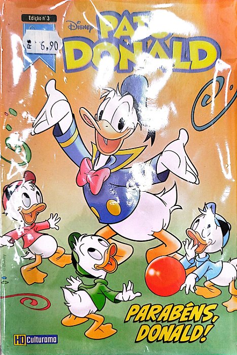 Gibi Pato Donald #3 Autor (2019) [seminovo]