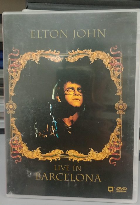 Dvd Elton John - Live In Barcelona Editora Elton John [usado]