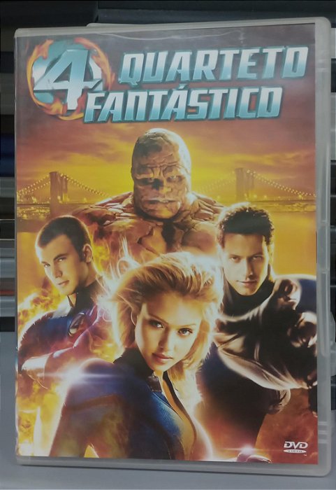 Dvd Quarteto Fantástico Editora Tim Story [usado]
