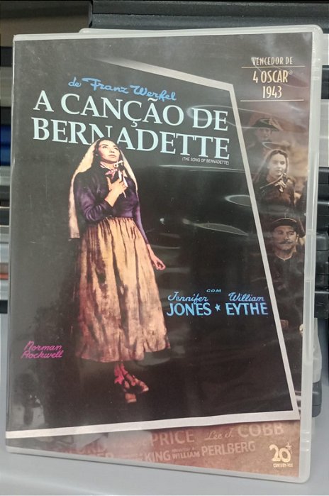 Dvd Canção de Bernadette, a Editora Henry King [usado]