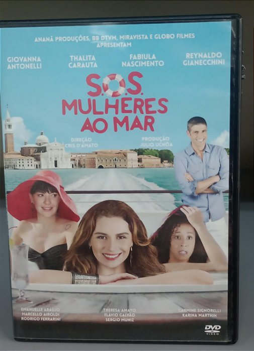 Dvd S.o.s. Mulheres ao Mar Editora Cris D''amato [usado]