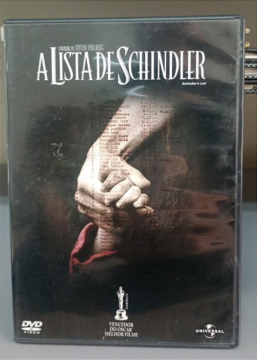 Dvd Lista de Schindler Editora Steven Spielberg [usado]