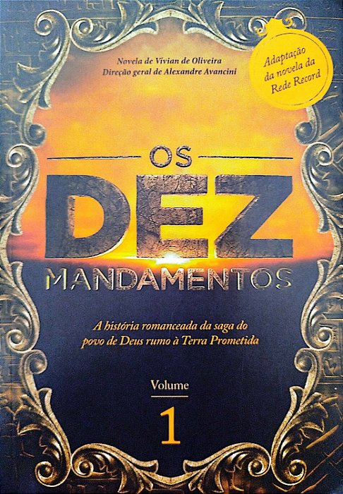 Livro os Dez Mandamento - Volume 1 Autor Oliveira, Vívian de (2015) [seminovo]