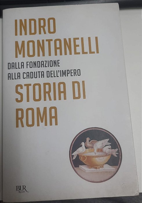 Livro Storia Di Roma Autor Montanelli, Indro (2019) [usado]