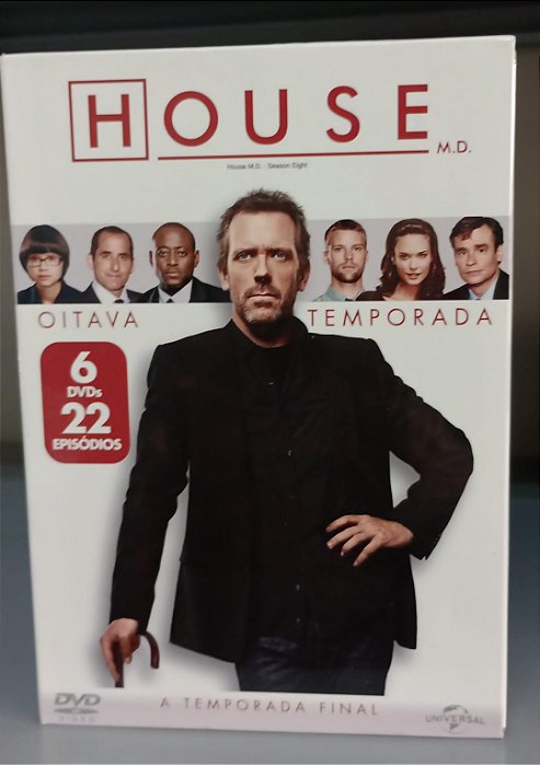 Dvd House - 8° Temporada Box Editora David Shore [usado]