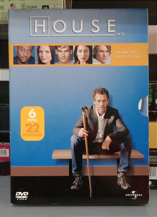 Dvd House - 1° Temporada Box Editora David Shore [usado]