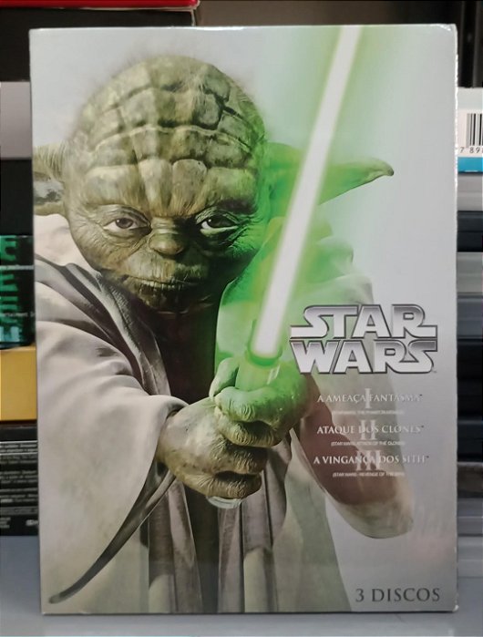 Dvd Star Wars - Prequels Box Trilogia Editora George Lucas [novo]