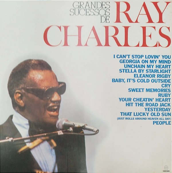 Disco de Vinil Grandes Sucessos de Ray Charles Interprete Ray Charlesc (1986) [usado]