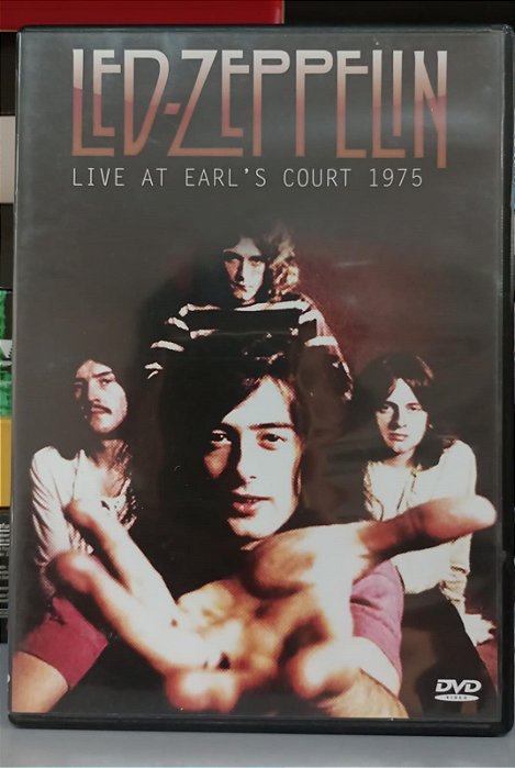 Dvd Led Zeppelin - Live At Earl''s Court 1975 Editora Radar Records [usado]