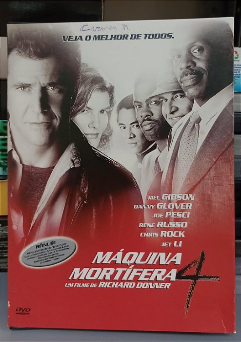 Dvd Máquina Mortífera 4 Editora Richard Donner [usado]