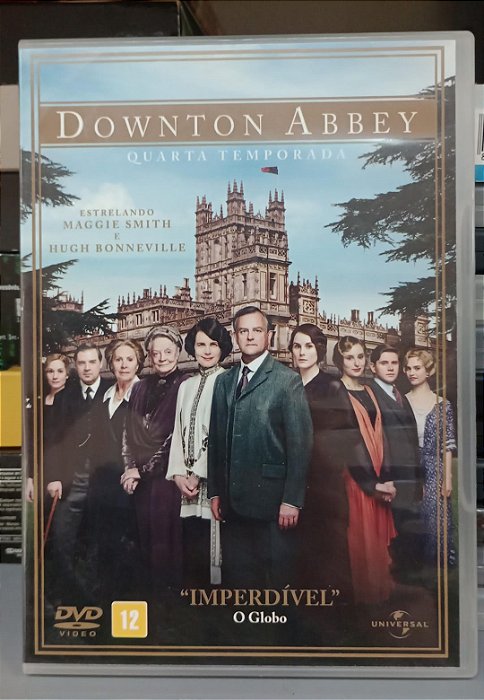 Dvd Downton Abbey - 4° Temporada Editora Vários [usado]