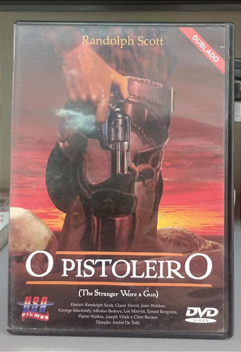 Dvd Pistoleiro, o Editora André Detoth [usado]