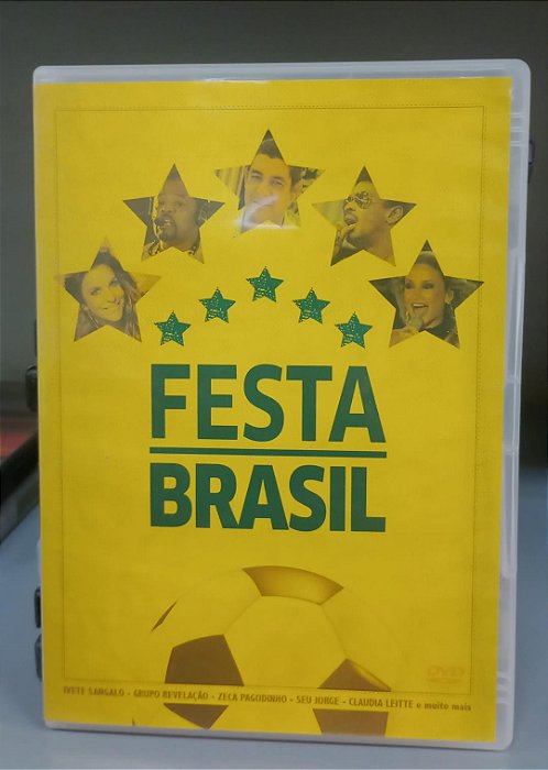 Dvd Festa Brasil Editora Alice Soares [usado]