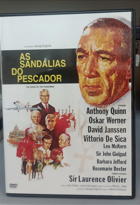 Dvd as Sandálias do Pescador Editora Michael Anderson [usado]