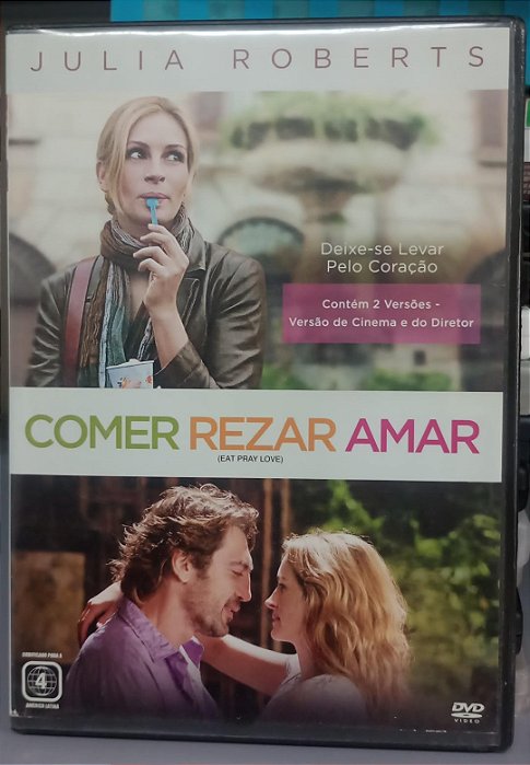 Dvd Comer, Rezar, Amar Editora Ryan Murphy [usado]